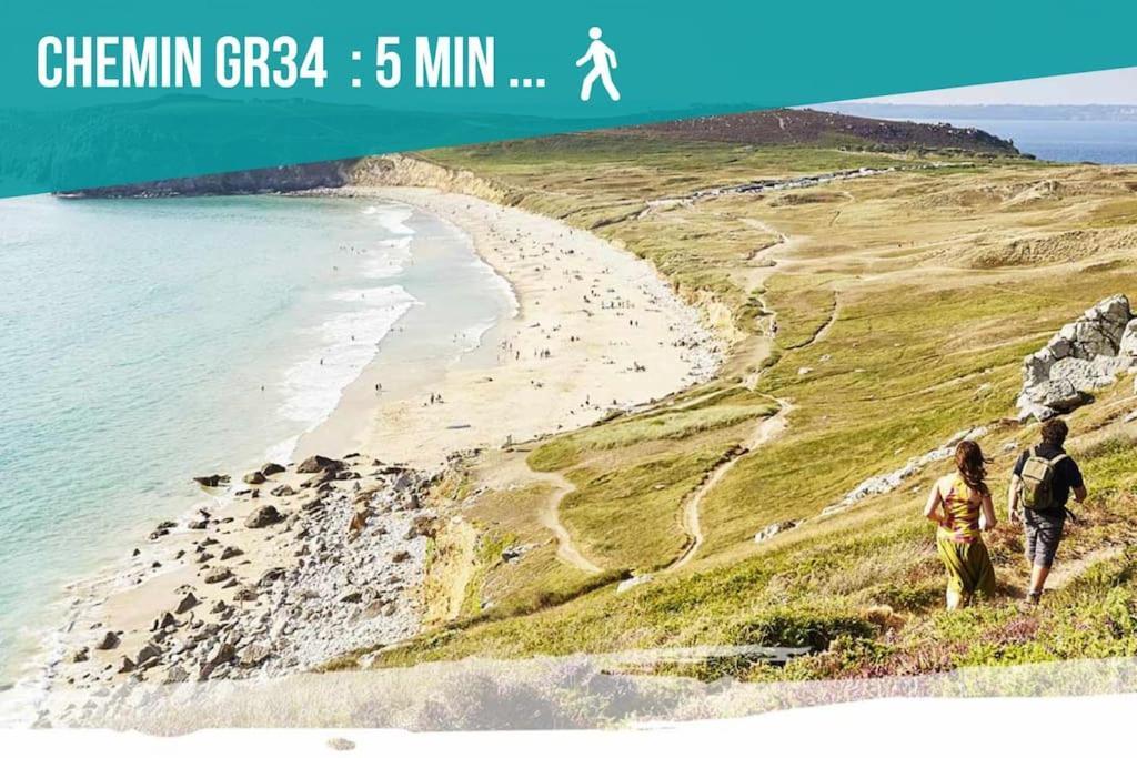 Ti Rouz/Wifi/Port A Pieds Villa Camaret-sur-Mer Exteriör bild